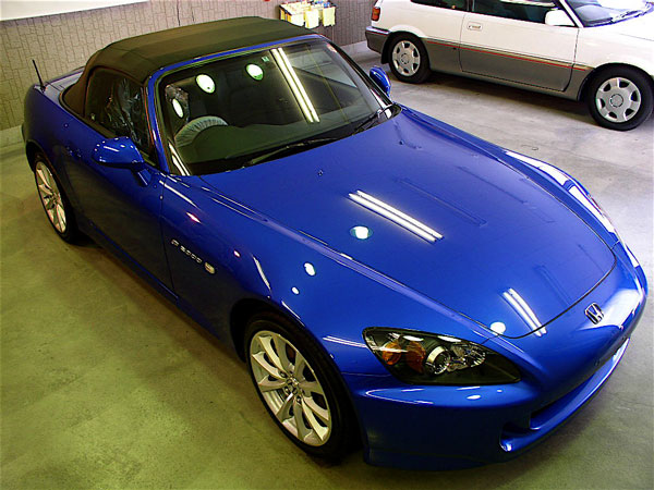 ガラスコーティング施工車　ホンダ　S2000　No.6