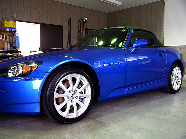 ガラスコーティング施工車　ホンダ　S2000　No.7