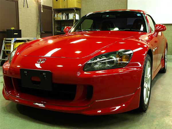 ガラスコーティング施工車　ホンダ　S2000　No.4