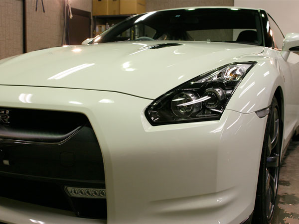 ガラスコーティング施工車　日産　GT-R　No.1