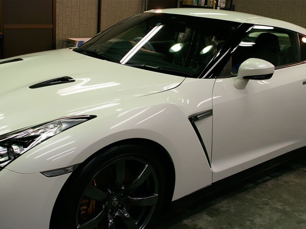 ガラスコーティング施工車　日産　GT-R　No.10