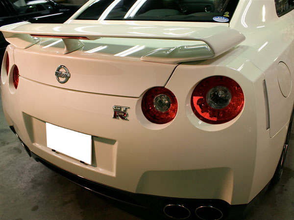 ガラスコーティング施工車　日産　GT-R　No.13