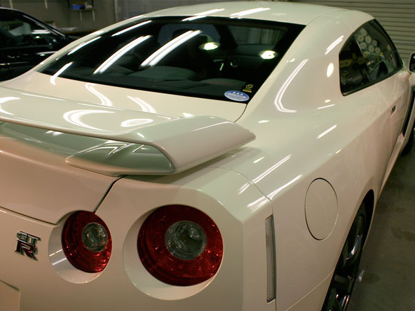 日産　GT-R　ガラスコーティング施工画像