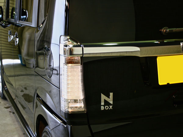 ガラスコーティング施工車　ホンダ　NBOX　No.7