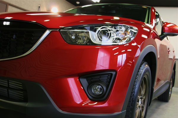 ガラスコーティング施工車　マツダ　CX-5　No.4
