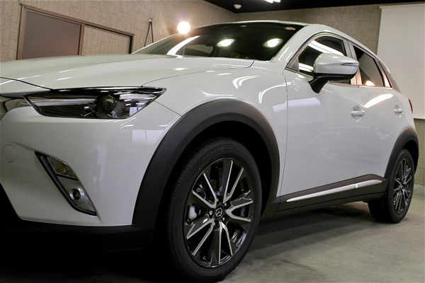 ガラスコーティング施工車　マツダ　CX-3　No.2