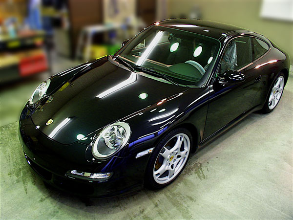 ガラスコーティング施工車　ポルシェ　９１１カレラ　No.1