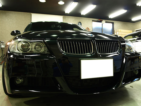 ガラスコーティング施工車　BMW　335i　No.3