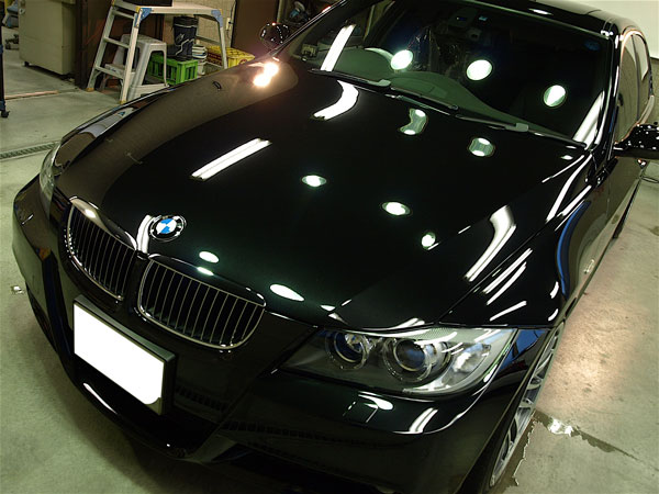 ガラスコーティング施工車　BMW　335i　No.9