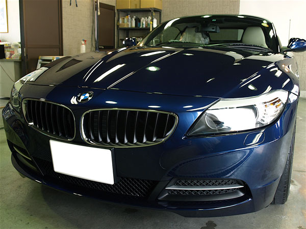 ガラスコーティング施工車　BMW Z4　No.1