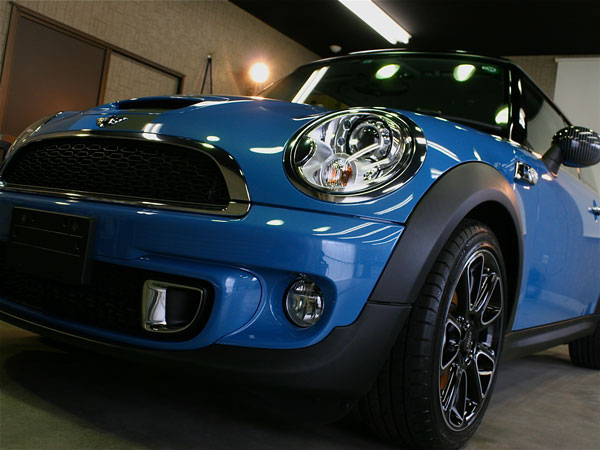 ガラスコーティング施工車　BMW　MINI　No.1