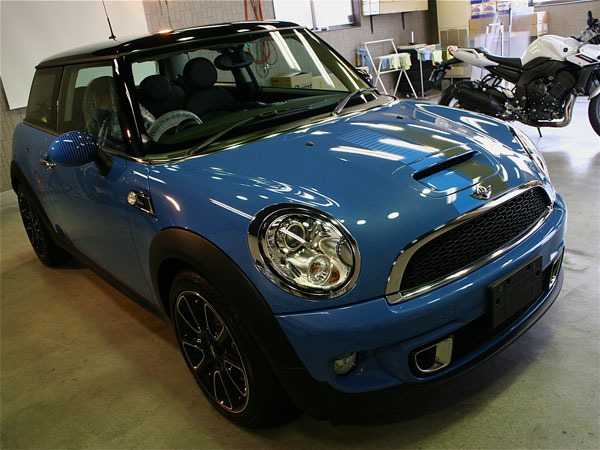 ガラスコーティング施工車　BMW　MINI　No.16